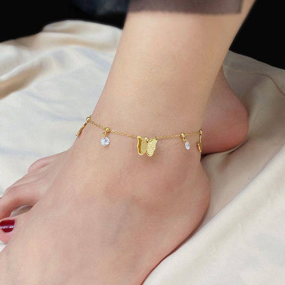 New arrival Stainless steel with18k gold plated anklet 
30 dhs🗽

Zain243
♥️♥️♥️