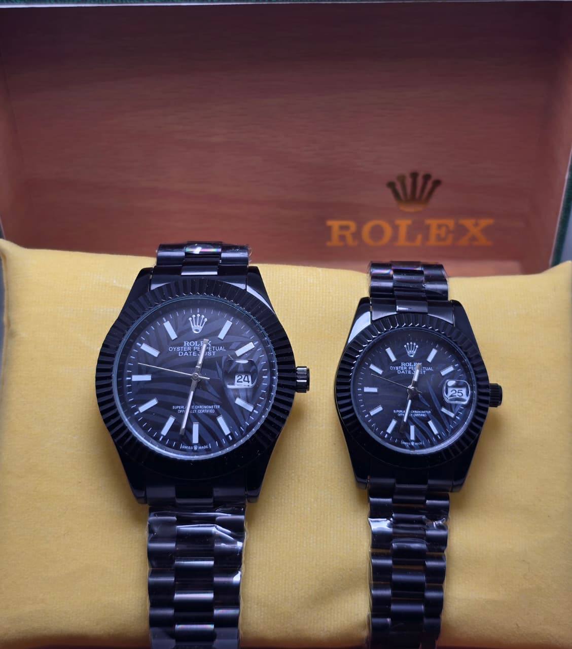 Rolex couple Set
*Battery*
110 dhs🇦🇪

Zain29
♥️♥️♥️