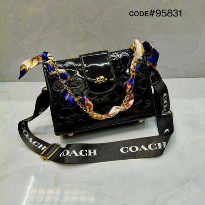 Coach ᴄʀᴏssʙᴀɢ
ᴡɪᴛʜ ᴄʜᴀɪɴ ʙᴇʟᴛ ᴛᴡɪʟʟʏ
2 ᴄᴏᴍᴘᴀʀᴛᴍᴇɴᴛ
sɪᴢᴇ : 24 cm

65 dhs🪙💕

Zain31
♥️♥️♥️