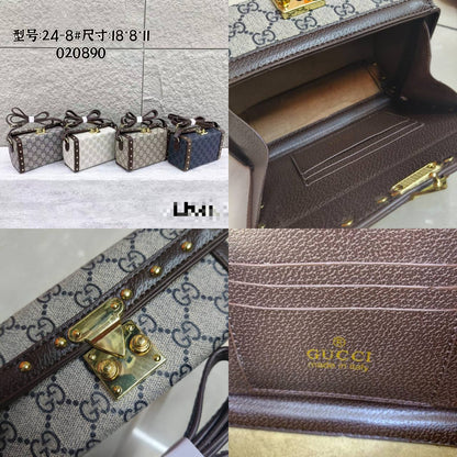 GUCCI ᴛʀᴜɴᴋ ᴄʟᴀssɪᴄ
ᴄʀᴏss ʙᴏᴅʏ ʙᴀɢ
ᴡɪᴛʜ ʟᴏɴɢ ʙᴇʟᴛ sᴛʀᴀᴘ
ɢᴏʟᴅ ʜᴀʀᴅᴡᴀʀᴇ
sɪᴢᴇ: 18 cm

75 dhs🇦🇪

Zain31
♥️♥️♥️
