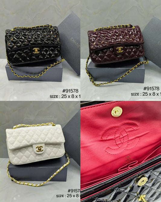 CHANEL ᴄʟᴀssɪᴄ
DOUBLE FLAP
sɪᴢᴇ : 25 cm

 *CAVIAR MATERIAL* 
90 dhs❤️

 *LAMBSKIN MATERIAL* 
90 dhs❤️

 *GLOSSY MATERIAL* 
95 dhs❤️

Zain31
♥️♥️♥️