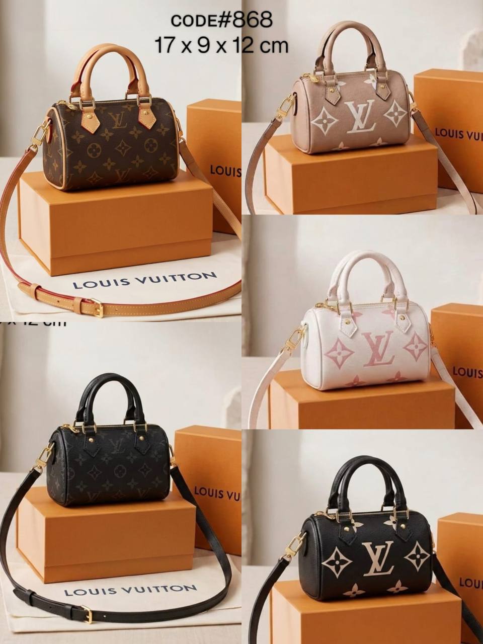LV
ɴᴀɴᴏ sᴘᴇᴇᴅʏ ᴍᴏɴᴏɢʀᴀᴍ
ᴡɪᴛʜ ʟᴏɴɢ ʙᴇʟᴛ sᴛʀᴀᴘ
ɢᴏʟᴅ ʜᴀʀᴅᴡᴀʀᴇ
sɪᴢᴇ : 18 cm
ᴡɪᴛʜ BOX

75 dhs🇦🇪🇦🇪

Zain31
♥️♥️♥️