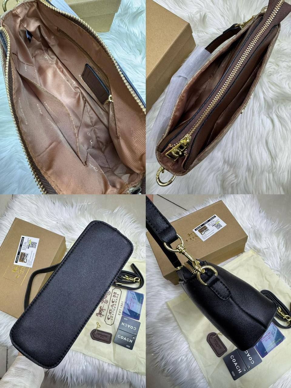🌈 Coach 2 Straps
1️⃣ First quality +🎁
Size : 25 * 15 * 9 cm
85 dhs🪙🌨️
with box 🎁

Zain115
♥️♥️♥️