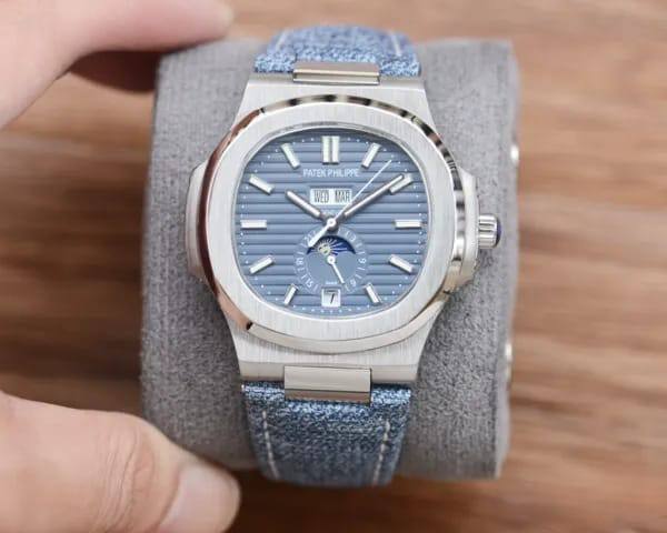 Patek Philippe denim 
watch for men good quality automatic 
350 dhs💓

Zain59
♥️♥️♥️