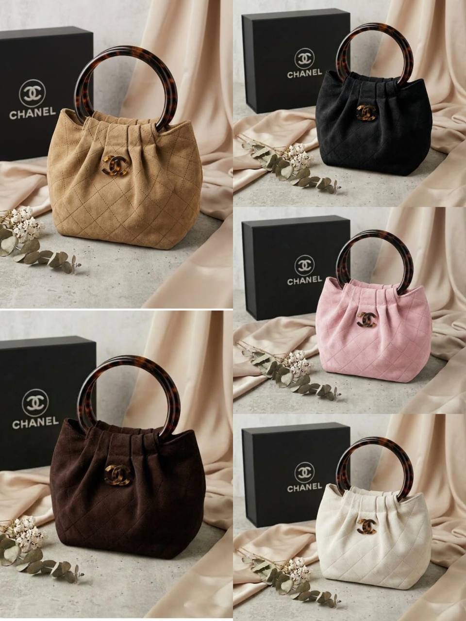 CHANEL ʜᴏʙᴏ ʜᴀɴᴅʙᴀɢ
ᴛᴏʀᴛᴏɪsᴇsʜᴇʟʟ sᴛʏʟᴇ ᴘʟᴇxɪɢʟᴀss
ɢᴏʟᴅ ᴛᴏɴᴇ ᴍᴇᴛᴀʟ 
ᴅᴏᴜʙʟᴇ C ʟᴏɢᴏ
sᴜᴇᴅᴇ ᴍᴀᴛᴇʀɪᴀʟ
sɪᴢᴇ : 15 x 7 x 17 cm

ᴡɪᴛʜ BOX
🎁🎁🎁

90 dhs✅

Zain31
♥️♥️♥️