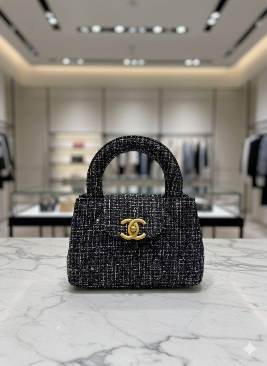 ᴄʜᴀɴᴇʟ ᴋɪʟʟʏ ʜᴀɴᴅʙᴀɢ 
 ɢᴏʟᴅ ʜᴀʀᴅᴡᴀʀᴇ

 ᴡɪᴛʜʙᴏx 
🎁🎁🎁

ϙᴜᴀʟɪᴛʏ:ʟᴇᴀᴛʜᴇʀ canvas
sɪᴢᴇ:23ᴄᴍ 
75 dhs🪙🌨️

Zain56
♥️♥️♥️