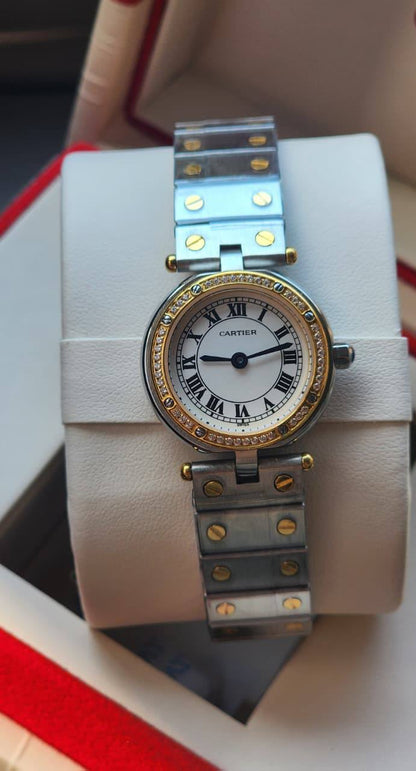 Cartier watch for ladies 
good quality 
320 dhs💓

Zain59
♥️♥️♥️