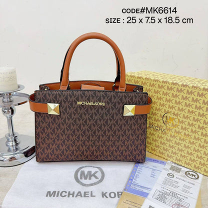 MK
ᴛᴏᴘ ʜᴀɴᴅʟᴇ ʙᴀɢ
ɢᴏʟᴅ ʜᴀᴅᴡᴀʀᴇ
ᴡɪᴛʜ ʟᴏɴɢ ʙᴇʟᴛ sᴛʀᴀᴘ
sɪᴢᴇ : 25 cm
ᴡɪᴛʜ BOX
🎁🎁🎁

75 dhs🪙🌨️

Zain31
♥️♥️♥️