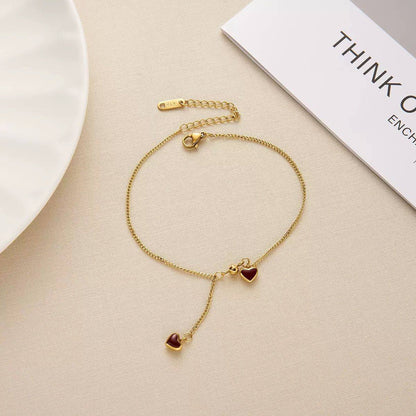 New arrival Stainless steel with18k gold plated anklet 
30 dhs🗽

Zain243
♥️♥️♥️