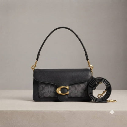 COACH Tabby 25
Gold Hardware
With 2 sizes strap
Gamosa inside
In signature canvass
Size : 25 cm
With BOX

110 dhs🇦🇪🇦🇪

Zain239
♥️♥️♥️