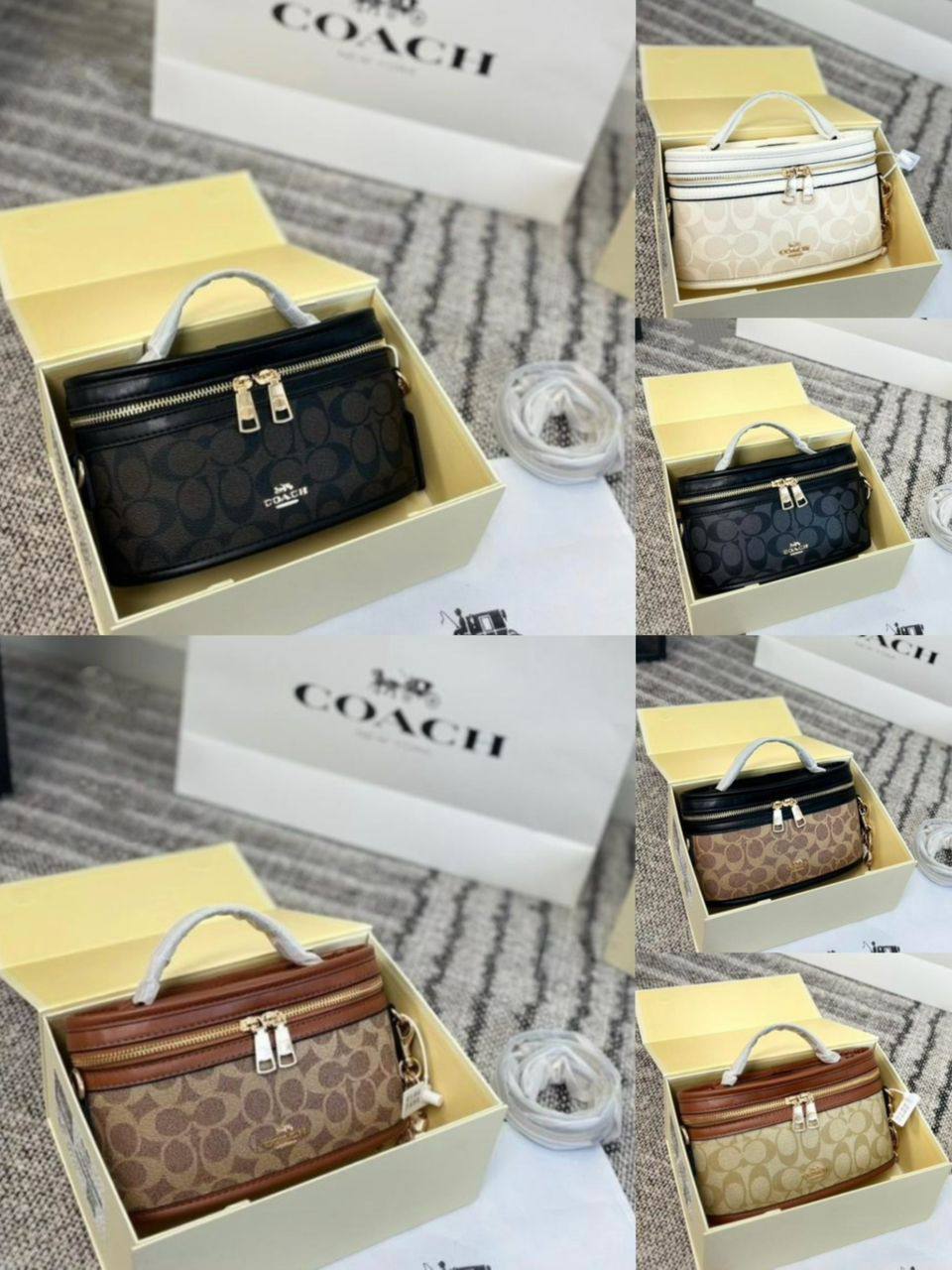 Coach
110 dhs🇦🇪
SIZE：20cm
High-quality 

with box
🎁🎁🎁

Zain35
♥️♥️♥️