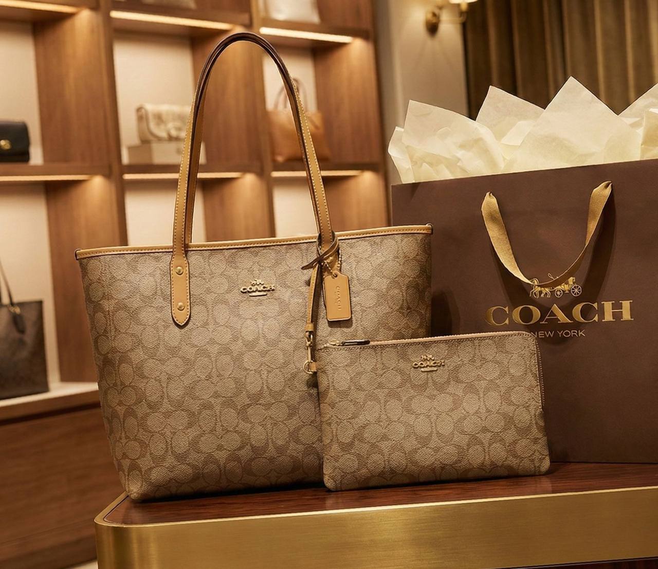 COACH
100 dhs💓

Zain175
♥️♥️♥️