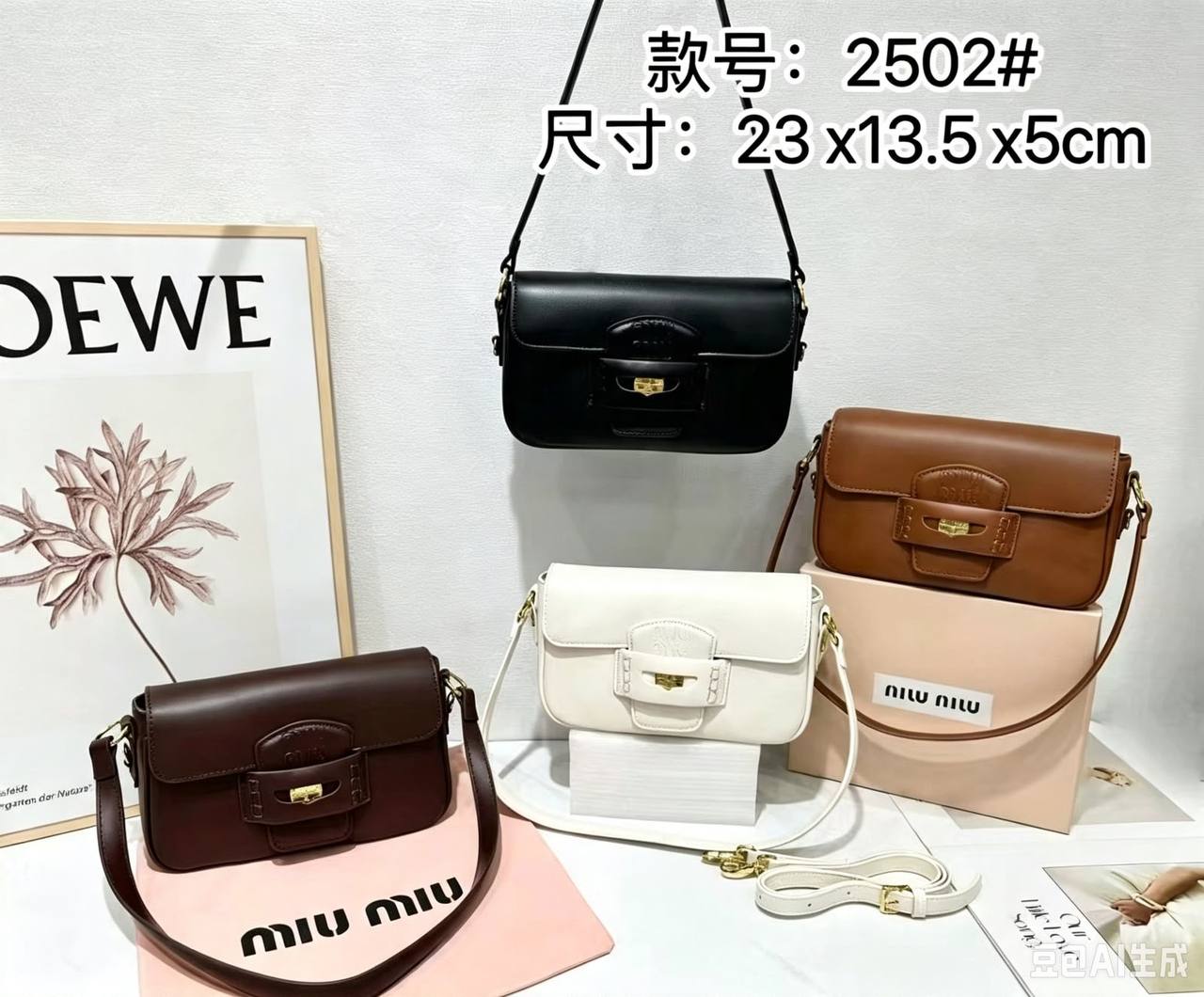 MIU MIU NEW CAME GOOD QUALITY WITH BOX 
90 dhs🇦🇪🇦🇪

Zain295
♥️♥️♥️