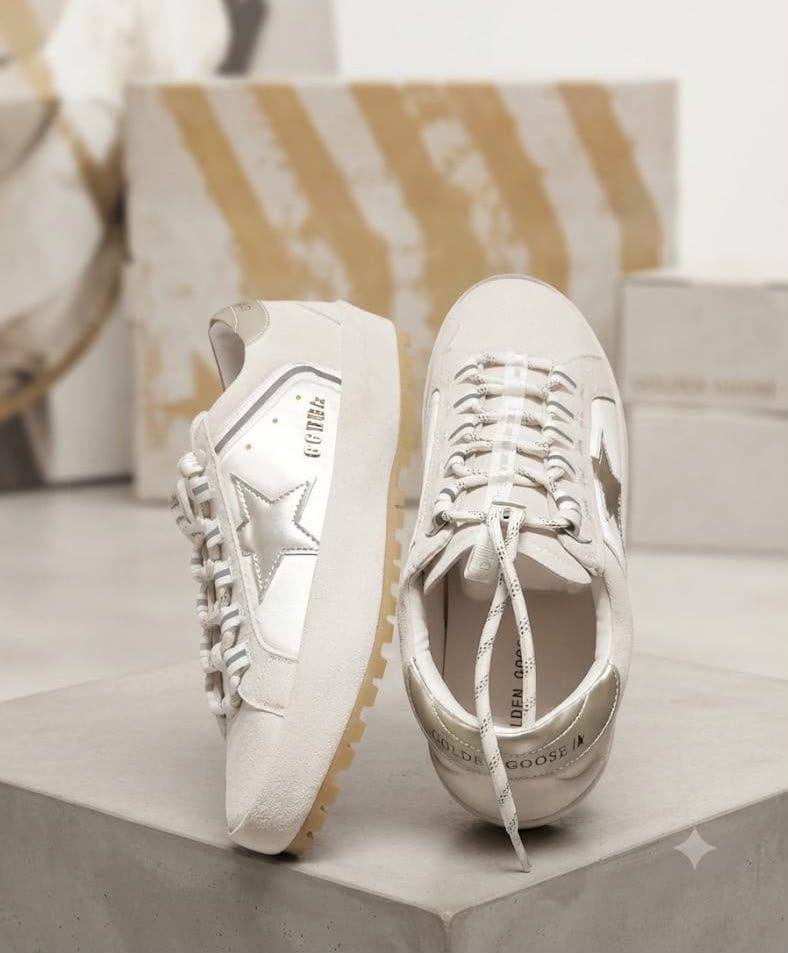 NEW CAME 🛬
GOLDEN GOOSE 🥰
LADY SHOES 
GOOD QUALITY
140 dhs💛
Size:*36-41*  


Zain40
♥️♥️♥️