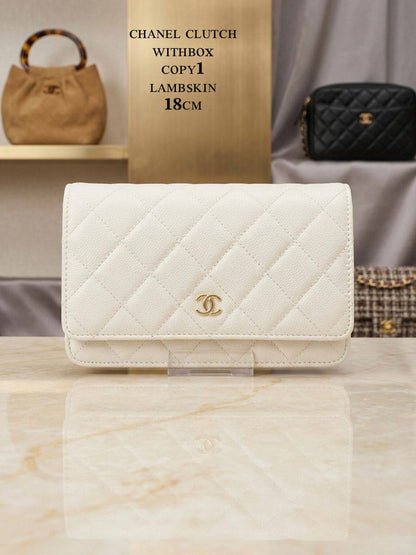 Chanel  ᴄʟᴜᴛᴄʜ ʙᴀɢ
ɢᴏʟᴅ ᴄʜᴀɪɴ
ᴡɪᴛʜʙᴏx
🎁🎁🎁

ʟᴇᴀᴛʜᴇʀ ᴄᴏᴘʏ𝟏
Sɪᴢᴇ:𝟏𝟖ᴄᴍ
150 dhs✅

Zain56
♥️♥️♥️