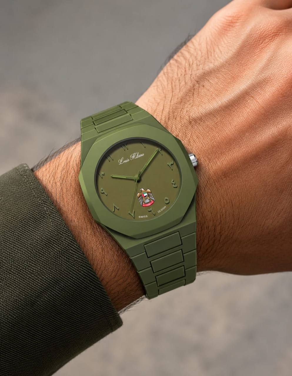 Louis Hilano
 watch for men good quality 
230 dhs✅
 (POLYCARBON METAL)

Zain59
♥️♥️♥️