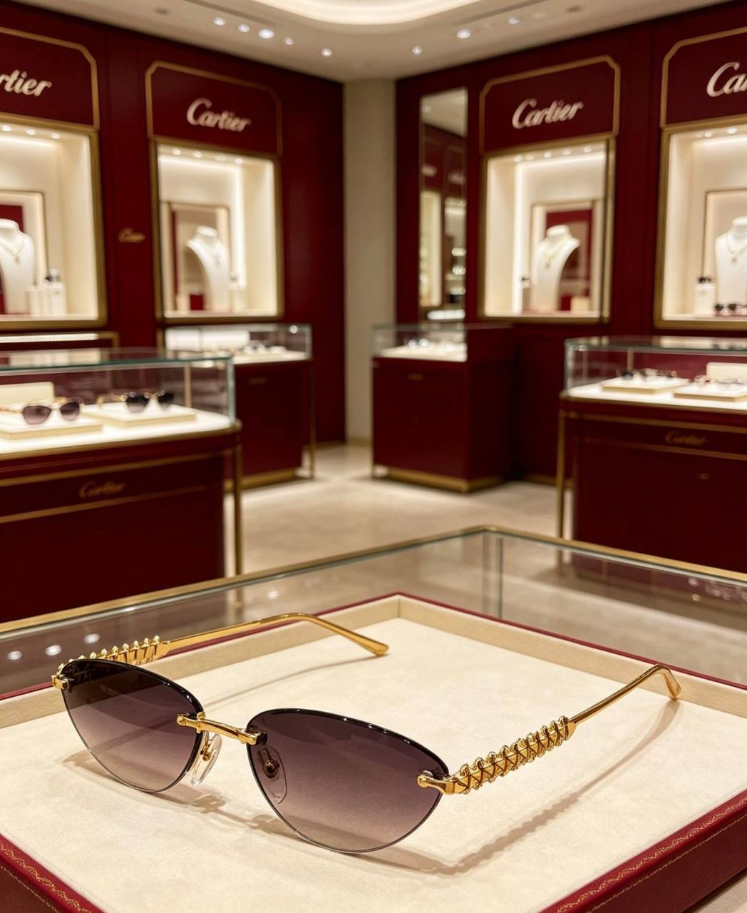 *Sunglasses 🕶️ ❤️‍🔥*
Super master quality 💯
With master box 🗃️ 
And paper bag 🛍️
170 dhs✅

Zain216
♥️♥️♥️