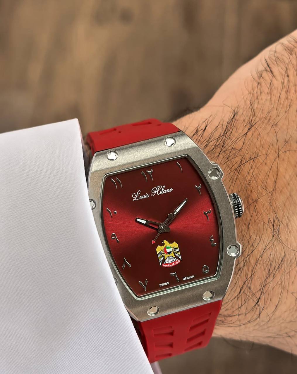 Louis Hilano watch for men special addition 
460 dhs🇦🇪🇦🇪

Zain59
♥️♥️♥️