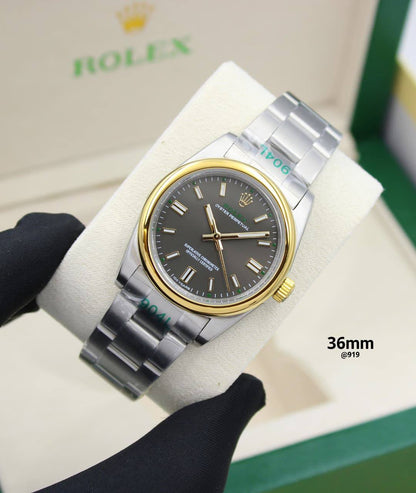 ROLEX MEN OYSTER NEW AUTOMATIC 41MM, 36MM & 31MM

230 dhs💓

Zain58
♥️♥️♥️