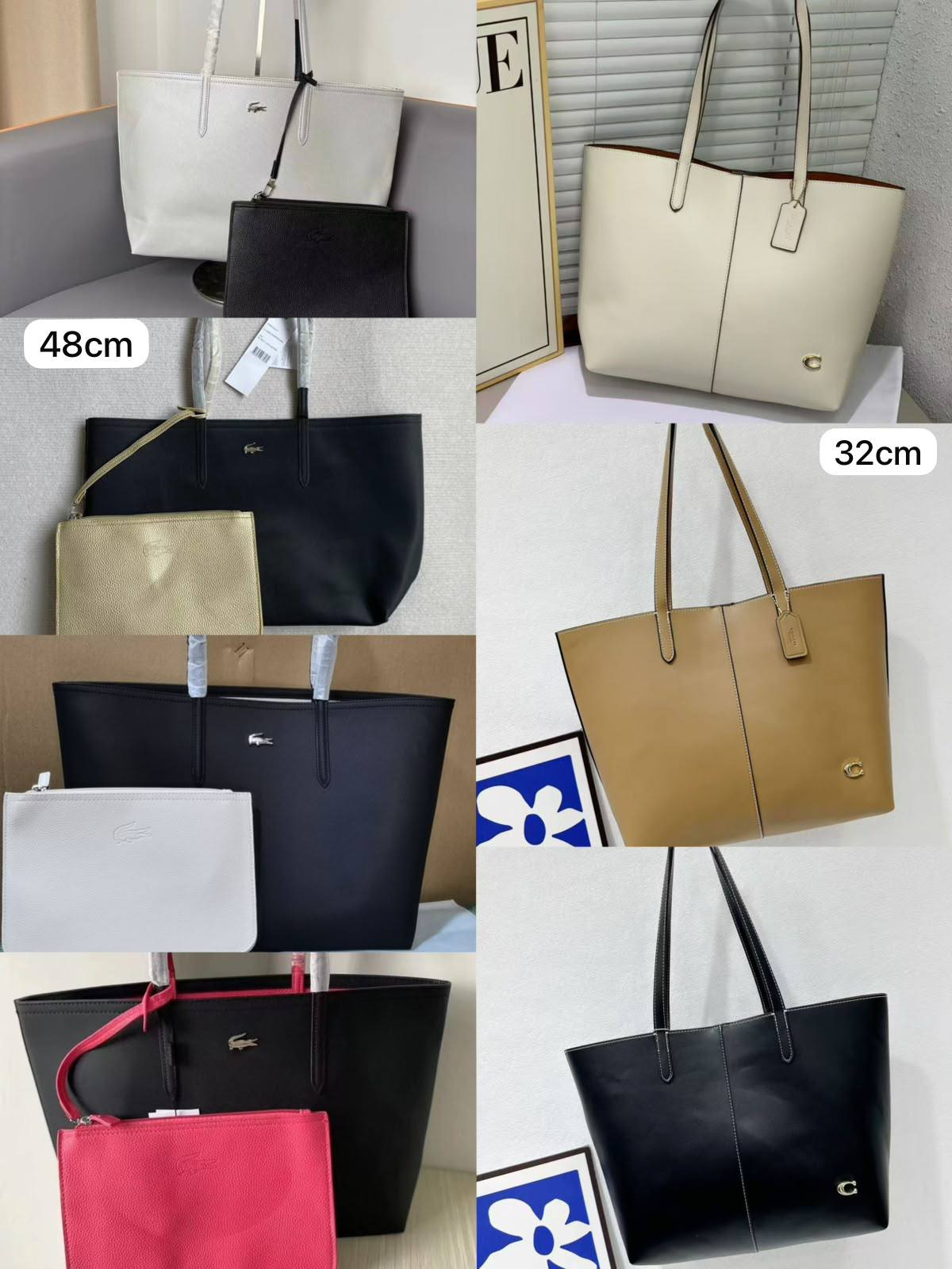 💗 Coach / LACOSTE

1⃣️First quality 

Size: 48 ~ 32 * 28.5 cm
85 dhs🇦🇪🇦🇪

Zain115
♥️♥️♥️