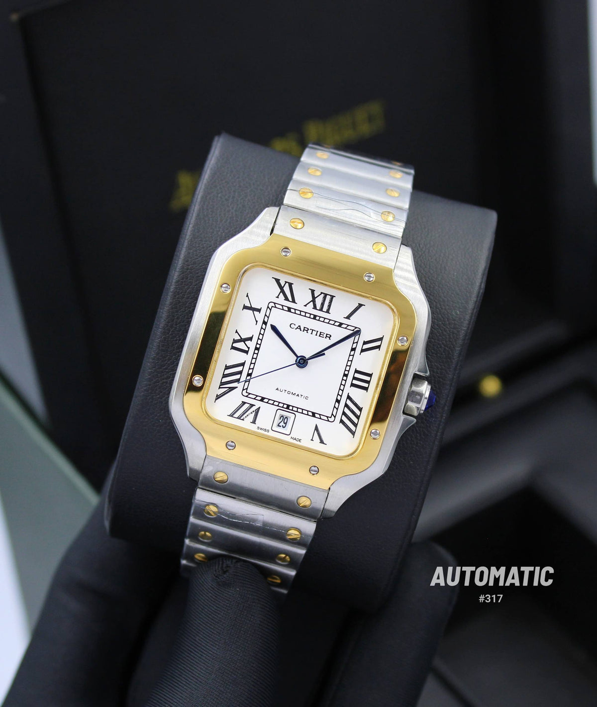 CARTIER SANTOS MEN AUTOMATIC 

41MM
260 dhs🇦🇪🇦🇪

Zain58
♥️♥️♥️
