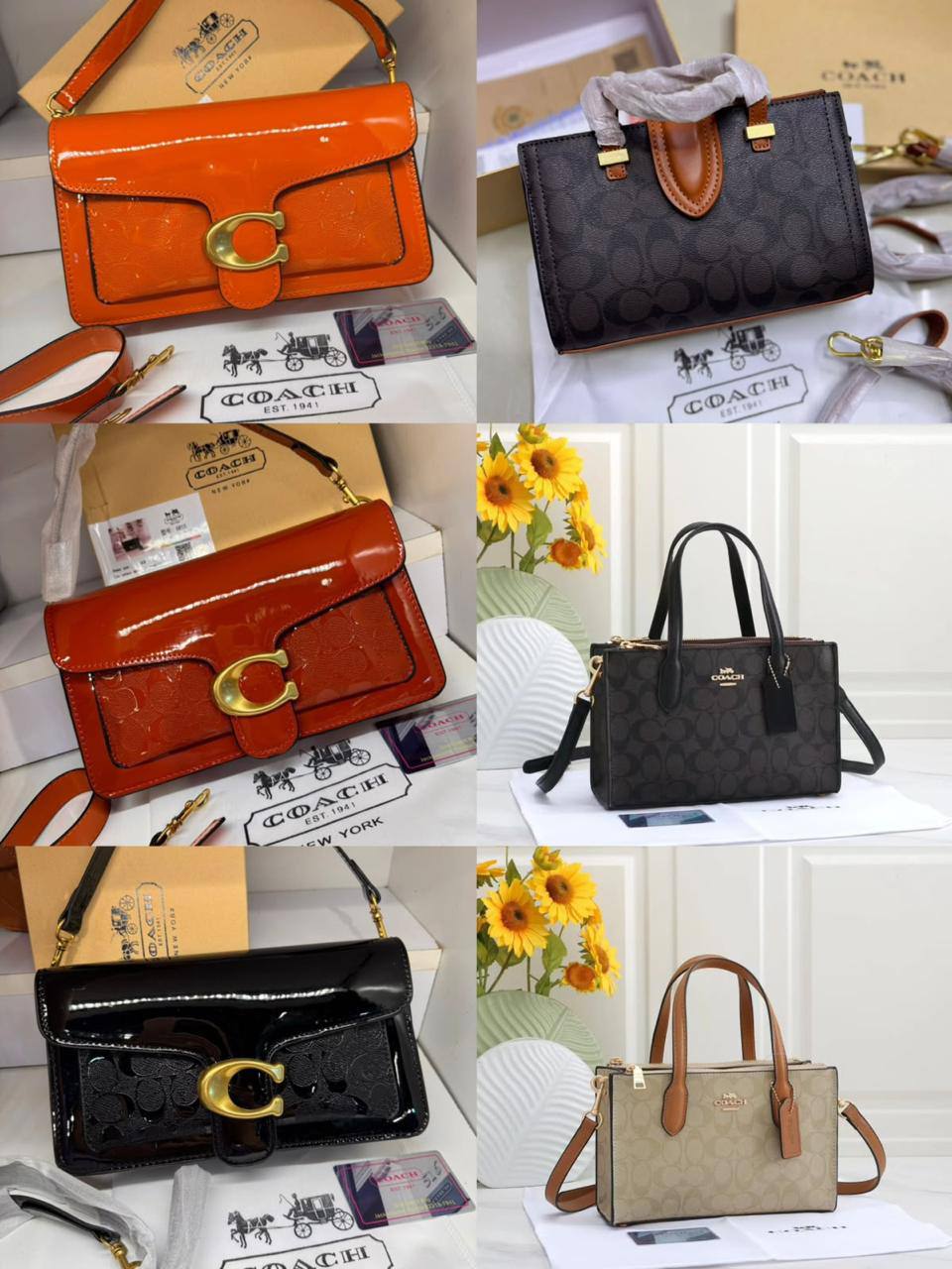 💗 Coach tabby / Grace
1️⃣ First quality
Size : 23 ~ 26 *16.5 cm
85 dhs💛

Zain115
♥️♥️♥️