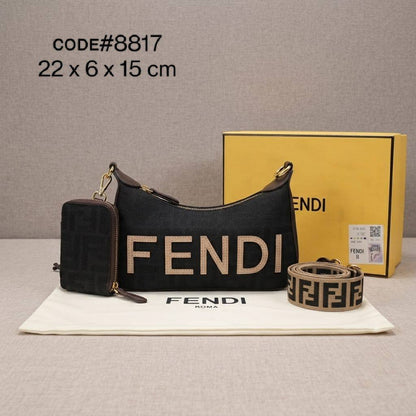 Fendi ᴄʀᴏssʙᴏᴅʏ
ɪᴛ ʜᴀs ᴢɪᴘ ᴡᴀʟʟᴇᴛ
FF ᴊᴀᴄǫᴜᴀʀᴅ ᴄᴀɴᴠᴀs
ɢᴏʟᴅ ʜᴀʀᴅᴡᴀʀᴇ
sɪᴢᴇ : 22 cm
ᴡɪᴛʜ BOX

75 dhs✅

Zain31
♥️♥️♥️