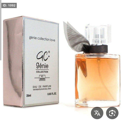 Genie Collection
25 dhs✅
12 pcs  Mix 170 dhs✅
*Made in KSA*
*25ml*
Orginal Perfumes 👌👌

Zain29
♥️♥️♥️