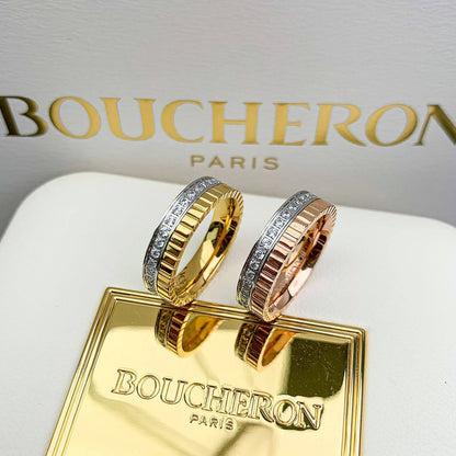 BOUCHERON 😍
Ring 💍 available size👇
6,7,8,9
Master quality 💯
With normal boxes 📦 
55 dhs🇦🇪🇦🇪

With master box 🗃️ 
140 dhs🇦🇪🇦🇪

Zain216
♥️♥️♥️