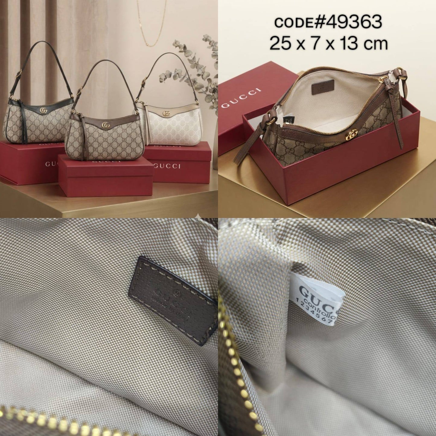 Gucci ᴏᴘʜɪᴅɪᴀ sʜᴏᴜʟᴅᴇʀ
ᴡɪᴛʜ ʟᴏɴɢ ʙᴇʟᴛ sᴛʀᴀᴘ
sɪᴢᴇ : 25 ᴄm
ᴡɪᴛʜ BOX

95 dhs✅

Zain31
♥️♥️♥️