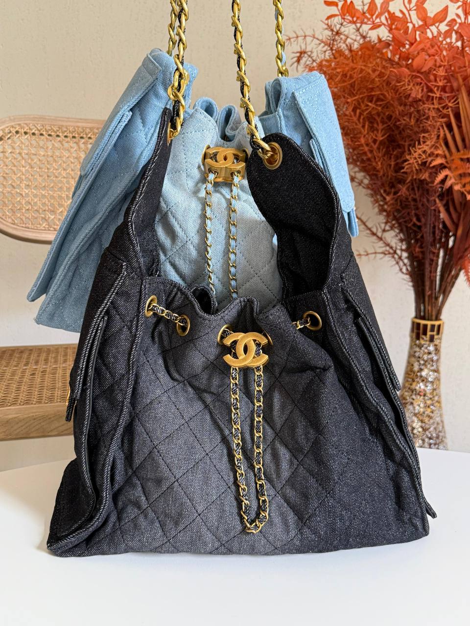 New Collection✨✨✨
CHANEL
33cm
400 dhs🪙💚
Top quality 
With box🎁

Zain167
♥️♥️♥️