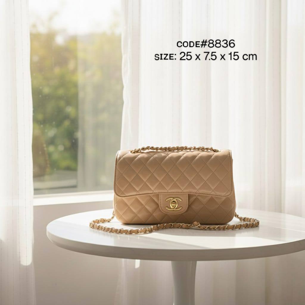 CHANEL ᴄʟᴀssɪᴄ
ᴅᴏᴜʙʟᴇ ғʟᴀᴘ ɢᴏʟᴅ ʜᴀʀᴅᴡᴀʀᴇ
LAMBSKIN LEATHER ᴍᴀᴛᴇʀɪᴀʟ
sɪᴢᴇ : 25 cm

70 dhs✅

Zain31
♥️♥️♥️