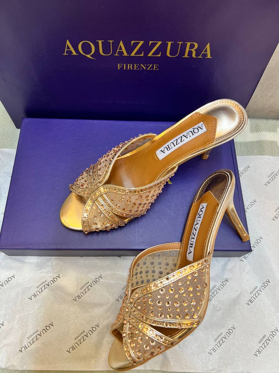 AQUZZURA 
SIZE 36-41  
140 dhs🇦🇪

Zain88
♥️♥️♥️