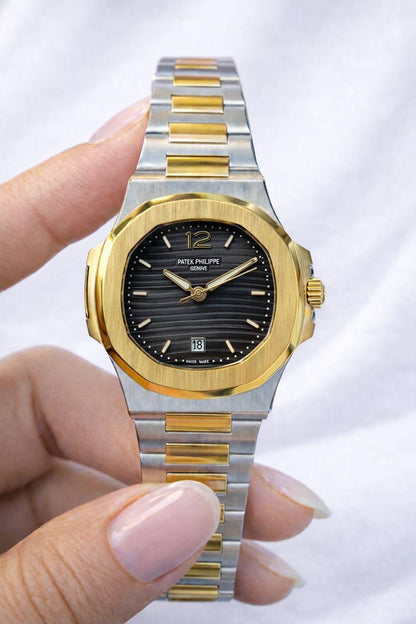 Patek Philippe 
watch for ladies good quality 
260 dhs✅

Zain59
♥️♥️♥️