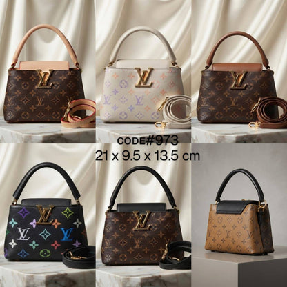 LV
ᴄᴀᴘᴜᴄɪɴᴇs ᴍᴏɴᴏɢʀᴀᴍ
ᴀɴᴅ ᴍᴏɴᴏ ᴇᴍᴘʀᴇɪɴᴛᴇ 
ɢᴏʟᴅ ᴛᴏɴᴇᴅ ʜᴀʀᴅᴡᴀʀᴇ
ᴡɪᴛʜ ʟᴏɴɢ ʙᴇʟᴛ sᴛʀᴀᴘ
sɪᴢᴇ : 21 cm

75 dhs🇦🇪🇦🇪

Zain31
♥️♥️♥️