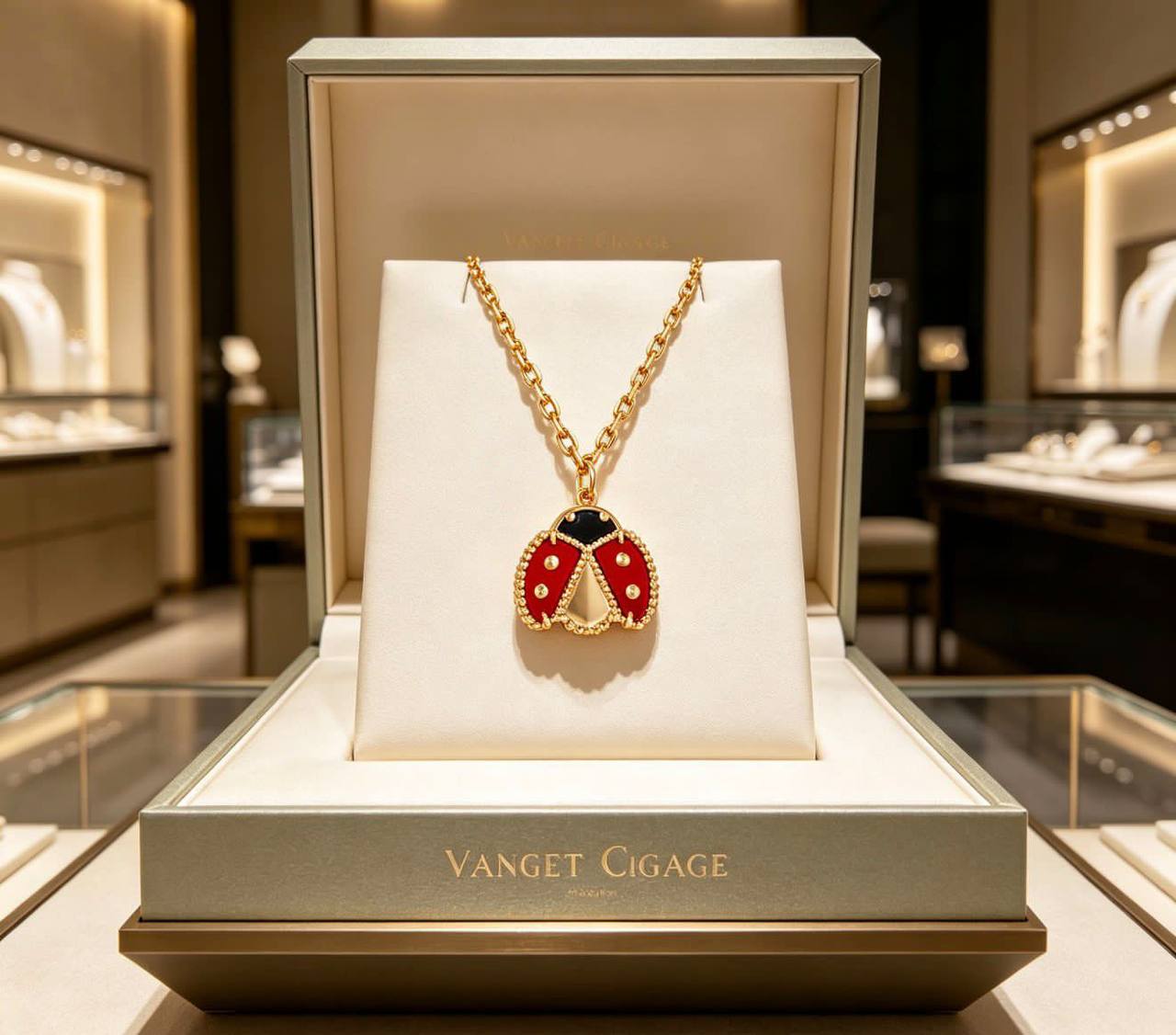 VCA SET❤️‍🔥*
Necklace 🦋
Earring💥
Bangle ✨
Ring size available 👇
6,7,8,9
Master quality 💯
With normal boxes 📦 
140 dhs✅

With master box 🗃️ 
230 dhs✅

Zain216
♥️♥️♥️