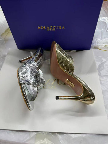 Aquazzura 
New Arrived 
Size 36 To 41
130 dhs✅

Zain120
♥️♥️♥️