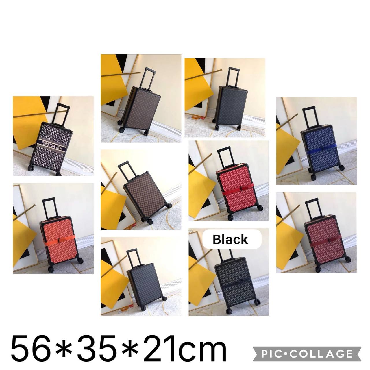 luggage restock high quality with cartoon 
550 dhs💓

Zain39
♥️♥️♥️