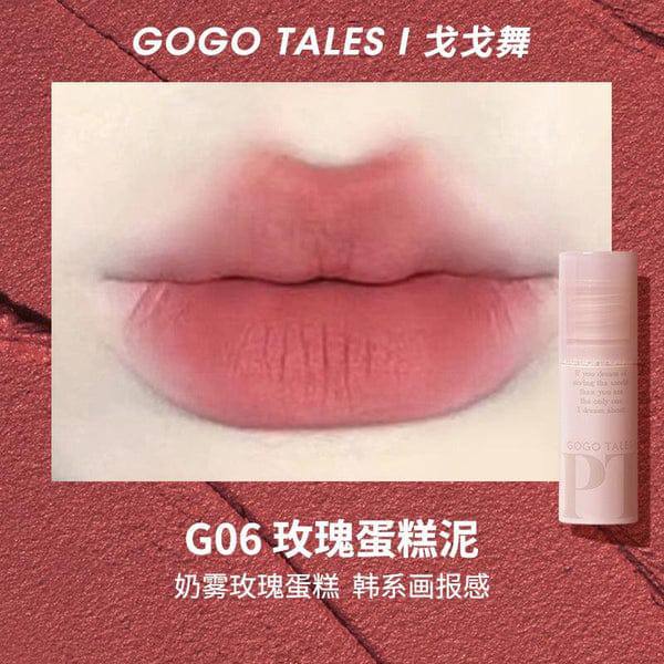 GOGO TALES COSMETICS # 464 air misty lip glaze 
30 dhs🌺

Zain01
♥️♥️♥️
