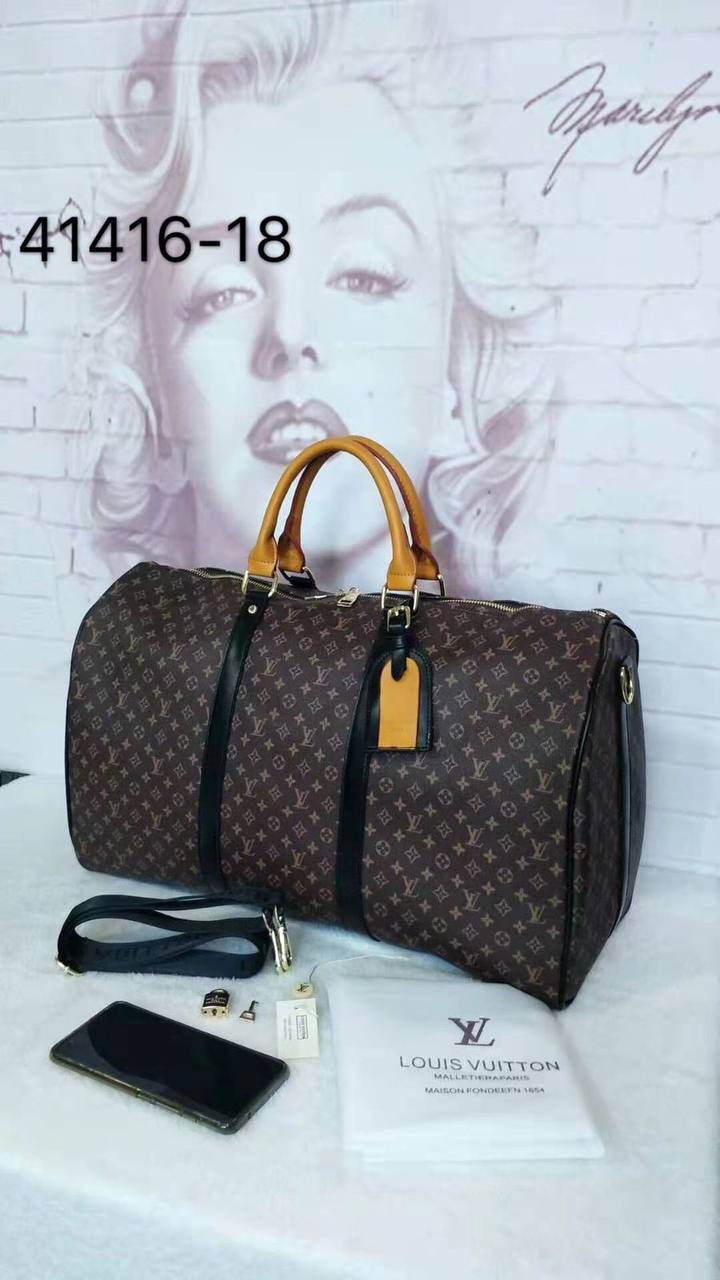 LV 
Travel Bags
140 dhs✅ Glossy
130 dhs✅ Normal

Zain137
♥️♥️♥️