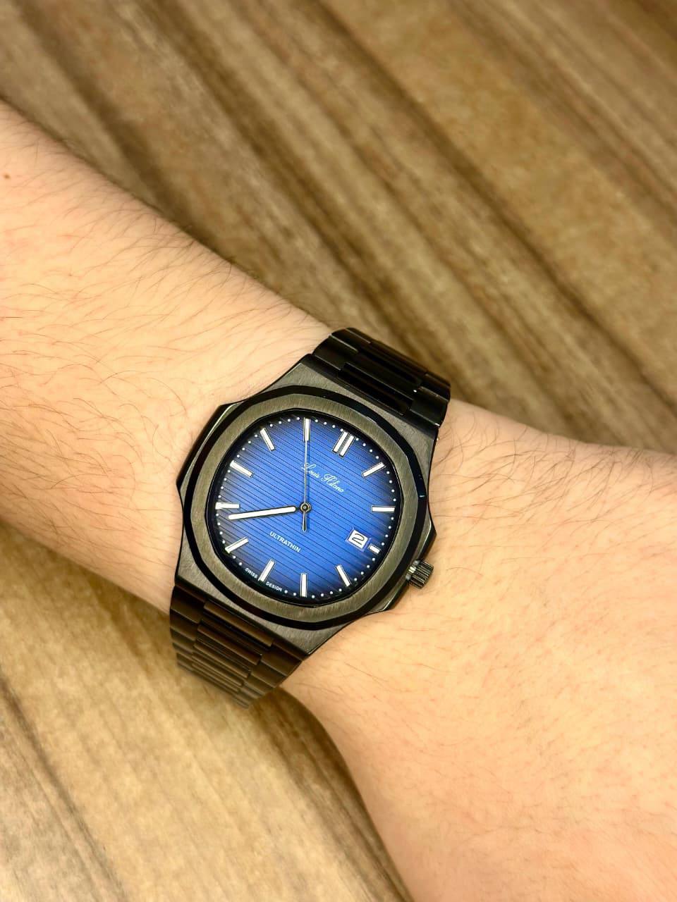 Louis Hilano
 ULTRATHIN SLIM 
size watch for men 
good quality 
270 dhs🪙

Zain59
♥️♥️♥️