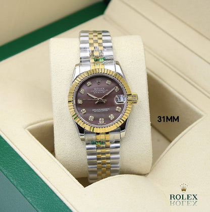 Rolex lady 
31.mm automatic*
230 dhs✅

Zain304
♥️♥️♥️