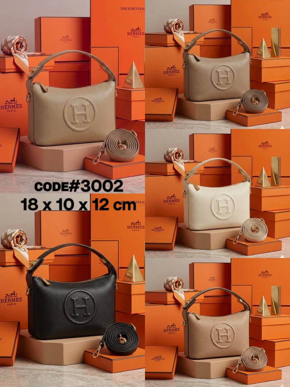 HERMES ᴛᴏᴘ ʜᴀɴᴅʟᴇ
ᴛᴡɪsᴛ ʟᴏᴄᴋ ʜᴀɴᴅʟᴇ
ᴡɪᴛʜ ᴀᴅᴊᴜsᴛᴀʙʟᴇ sᴛʀᴀᴘ
ɢᴏʟᴅ ʜᴀʀᴅᴡᴀʀᴇ
sɪᴢᴇ : 18 cm
ᴡɪᴛʜ BOX
🎁🎁🎁

70 dhs✅

Zain31
♥️♥️♥️