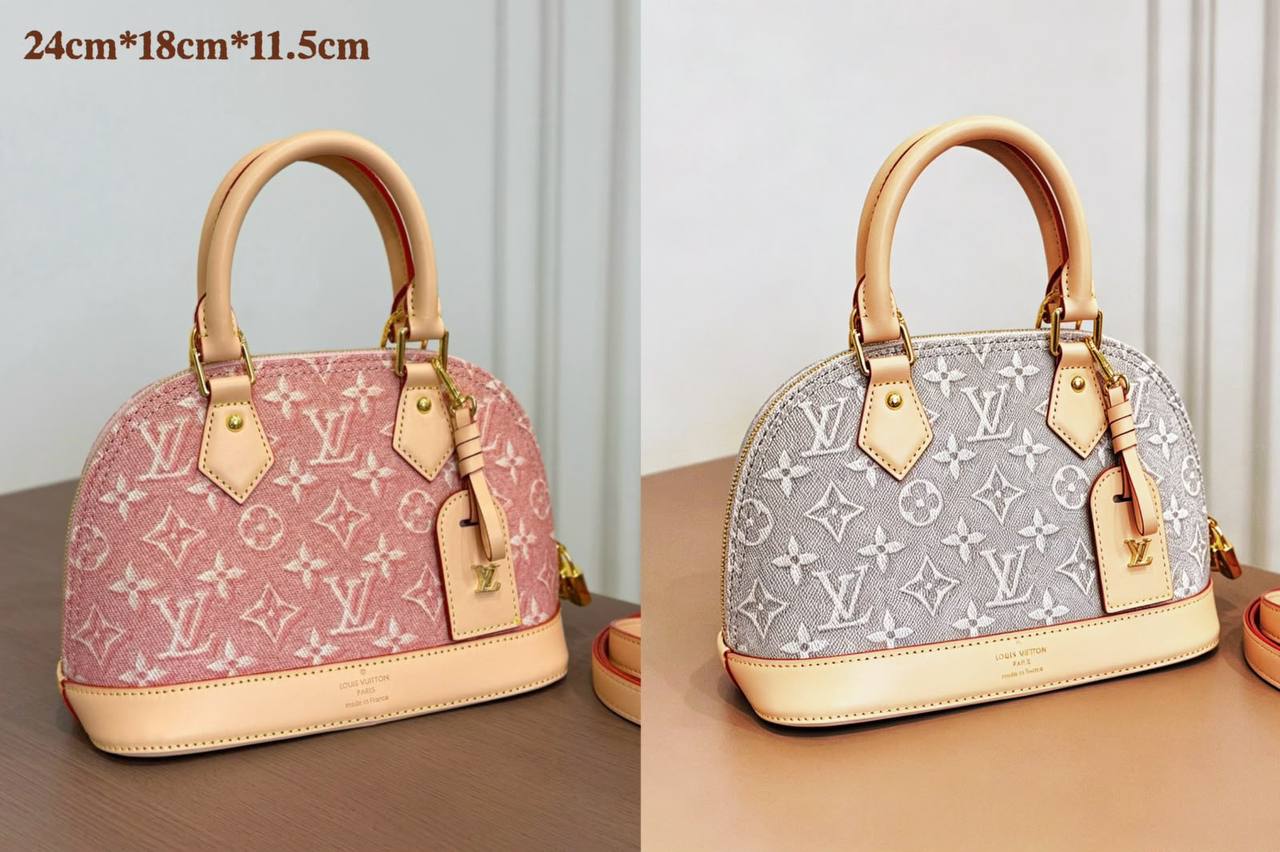 LV
ALMA NEW DESIGN MASTER QUALITY WITH BOX 
250 dhs💓
SIZE: 24 cm

Zain39
♥️♥️♥️