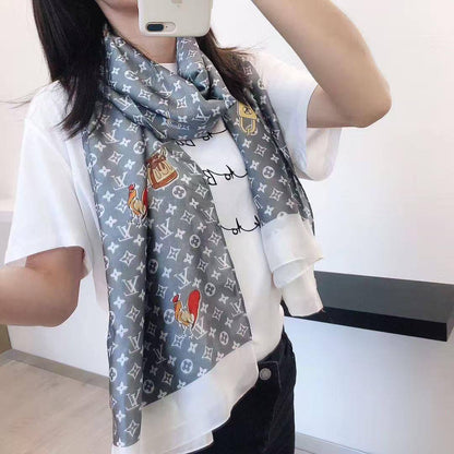 Silk scarf 
40 dhs❣️

Zain93
♥️♥️♥️