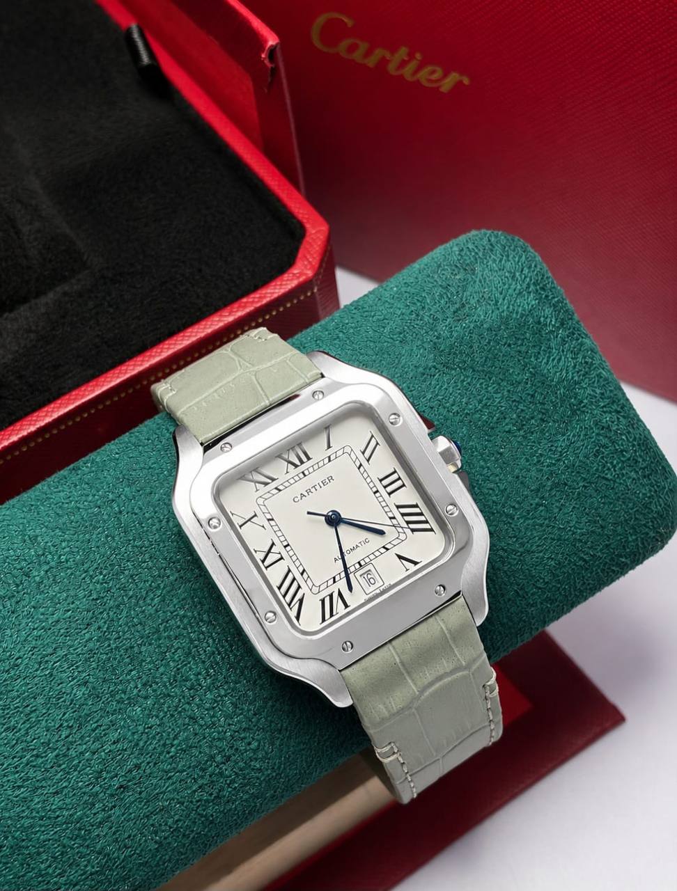 Cartier watch for men good quality 
automatic 
240 dhs✅

Zain59
♥️♥️♥️