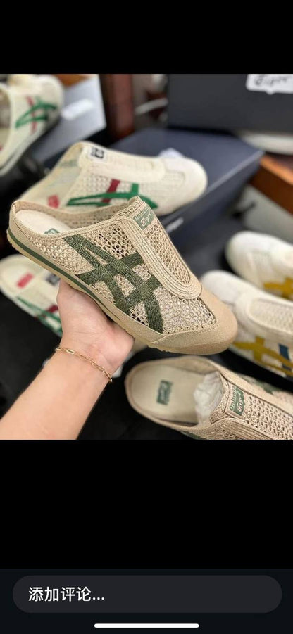 Onitsuka Tiger Mexico 66 sabot , 
Size 36 to 45  
230 dhs✅

Zain196
♥️♥️♥️