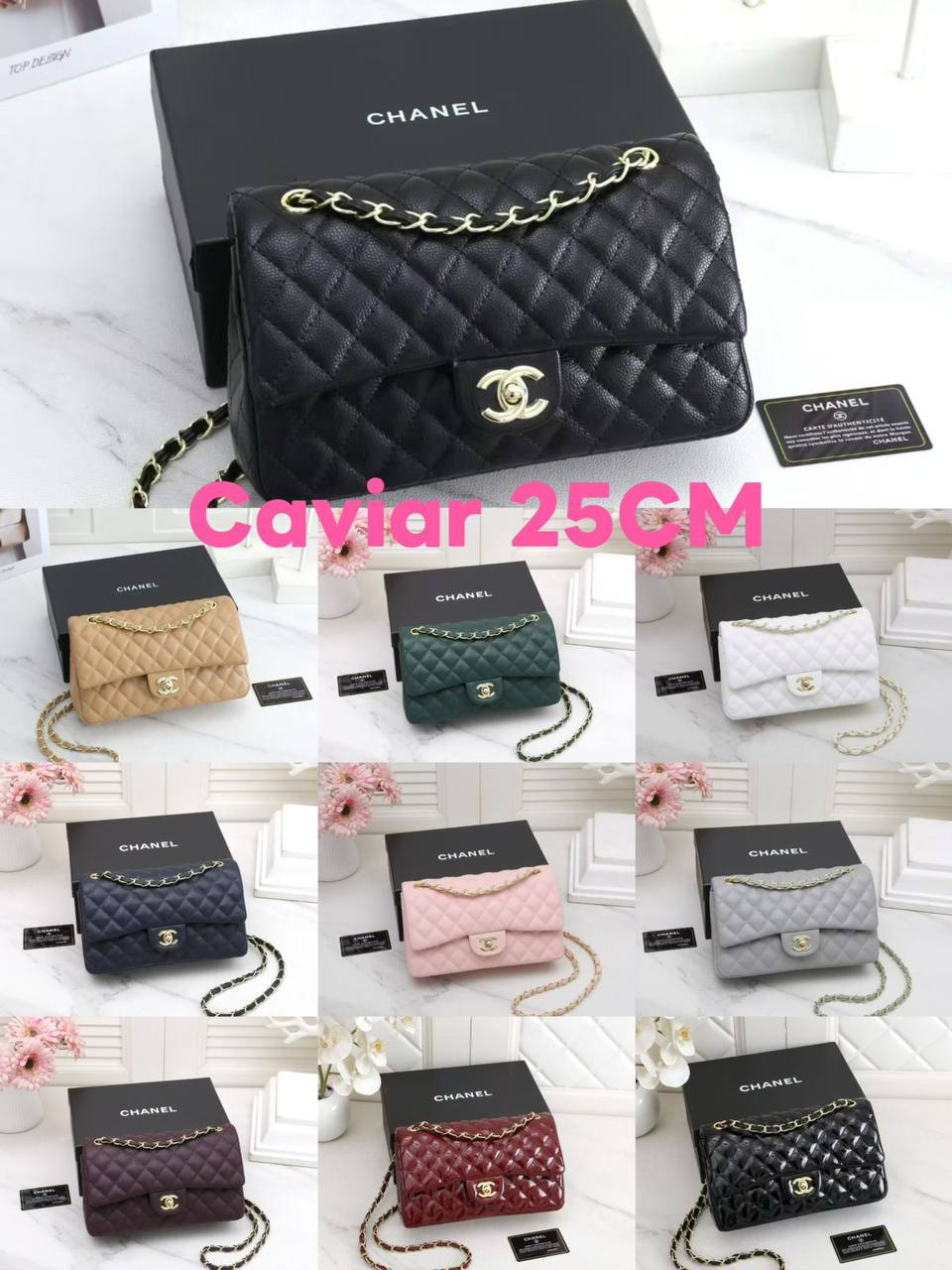 Chanel

with box
🎁🎁🎁

110 dhs✅
good quality

Zain143
♥️♥️♥️