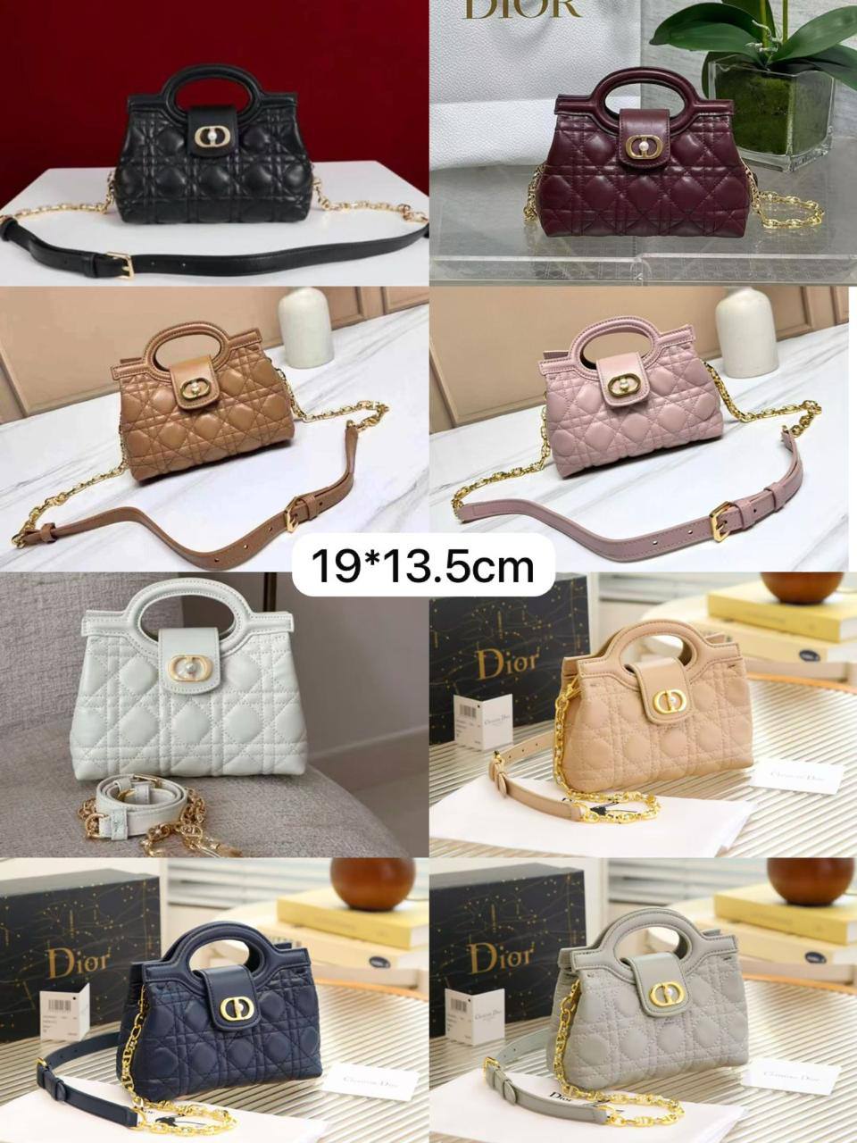 💎  Dior Jolie
1⃣️ First quality +🎁
Size : 19 * 13.5 cm
110 dhs🇦🇪

with box
🎁🎁🎁

Zain115
♥️♥️♥️