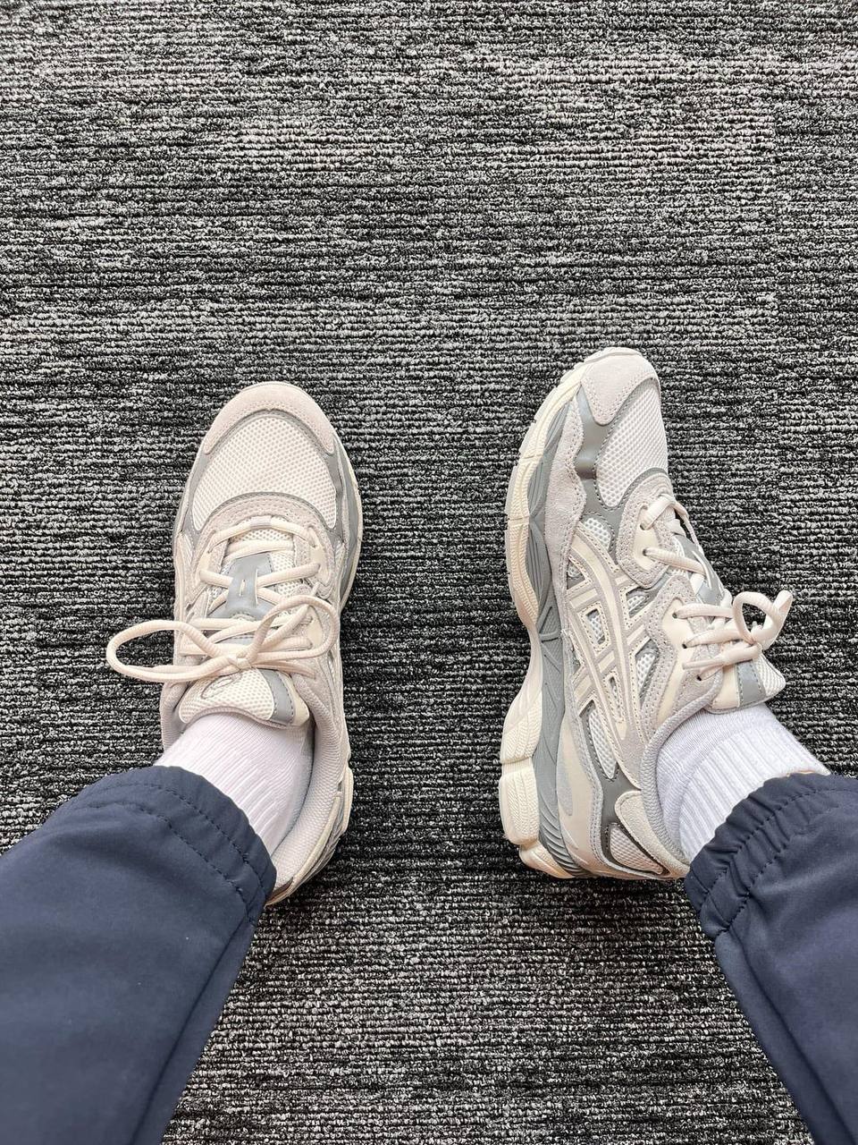 Asics Gel NYC 'Cream Oyster Grey'🩶
Size 36-45 AVAILABLE 🤩
220 dhs🪙💕

Zain242
♥️♥️♥️